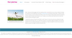 Desktop Screenshot of fibroself-help.com